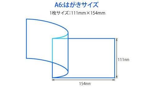 ラミネート（パウチ）フィルムA6:はがきサイズ 100枚入