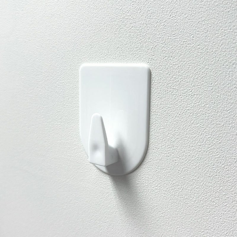 【クリックポスト対応】くりぴたフック壁紙用 コンパクトフック (L) （耐荷重2kg) （白）大容量パック【10セット入】