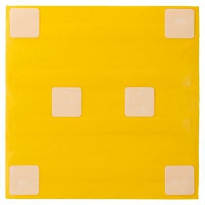 屋内用視覚障害サポートマット「ほたる」フロア仮設用 点状タイプ 1枚