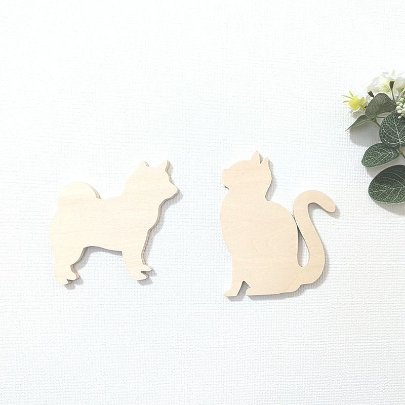 アニマル木製オブジェ